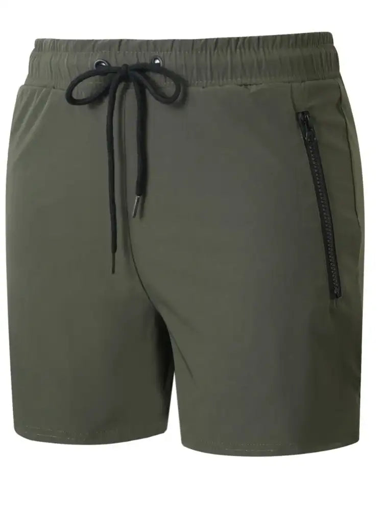 Men’s Full Size Drawstring Active Shorts with Pockets Plus