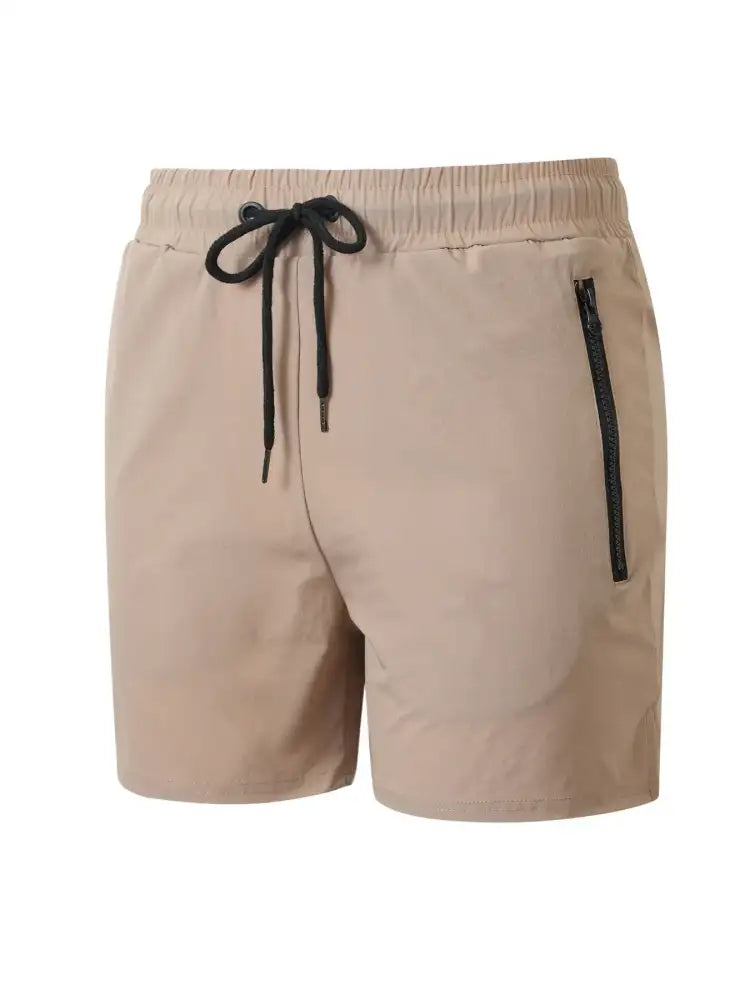 Men’s Full Size Drawstring Active Shorts with Pockets Plus