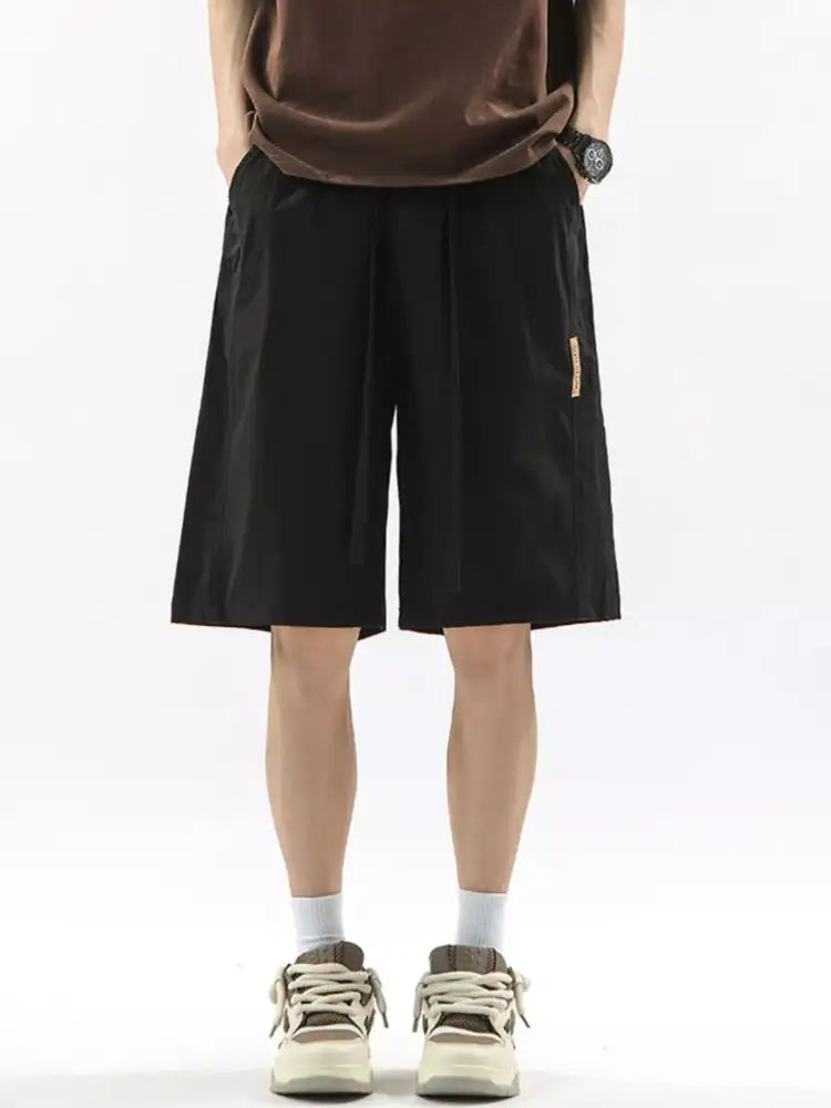 Men’s Full Size Drawstring Casual Loose-Fit Pants Plus