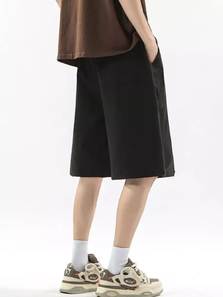 Men’s Full Size Drawstring Casual Loose-Fit Pants Plus