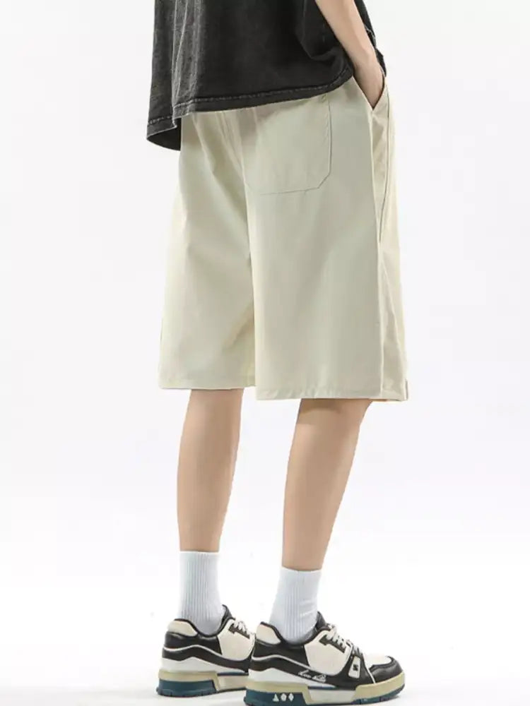 Men’s Full Size Drawstring Casual Loose-Fit Pants Plus