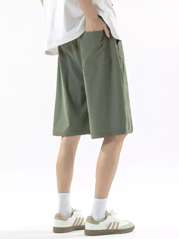 Men’s Full Size Drawstring Casual Loose-Fit Pants Plus