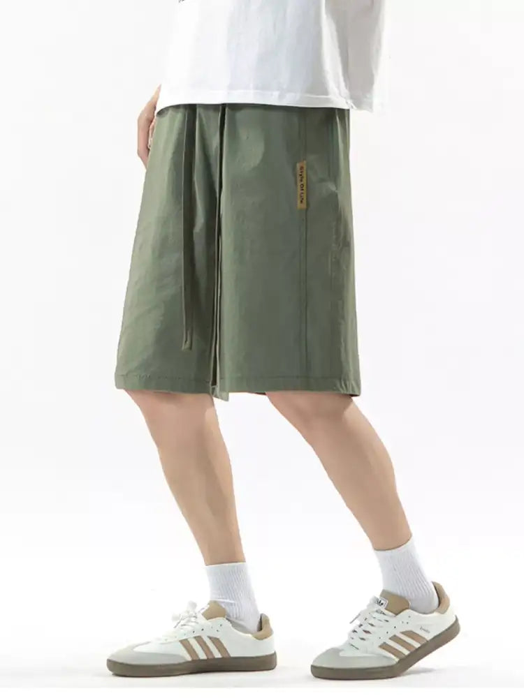 Men’s Full Size Drawstring Casual Loose-Fit Pants Plus