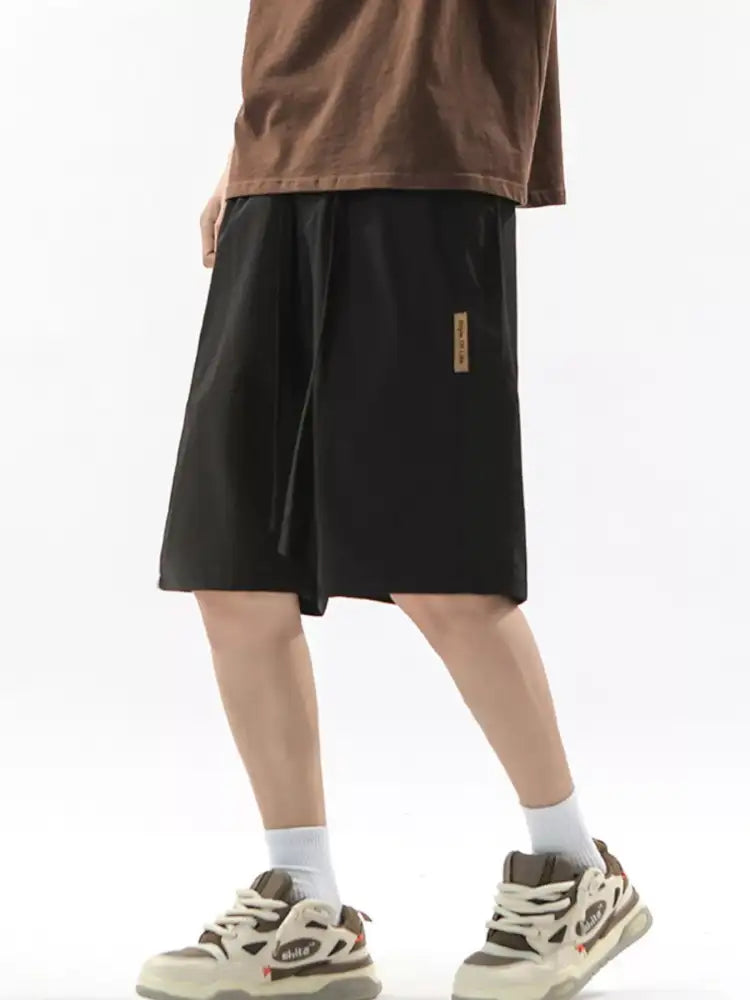 Men’s Full Size Drawstring Casual Loose-Fit Pants Plus