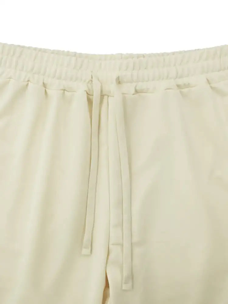 Men’s Full Size Drawstring Casual Pants Plus