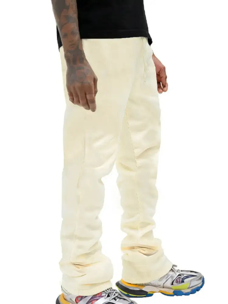 Men’s Full Size Drawstring Casual Pants Plus