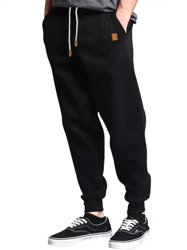 Men’s Full Size Drawstring Pants Plus