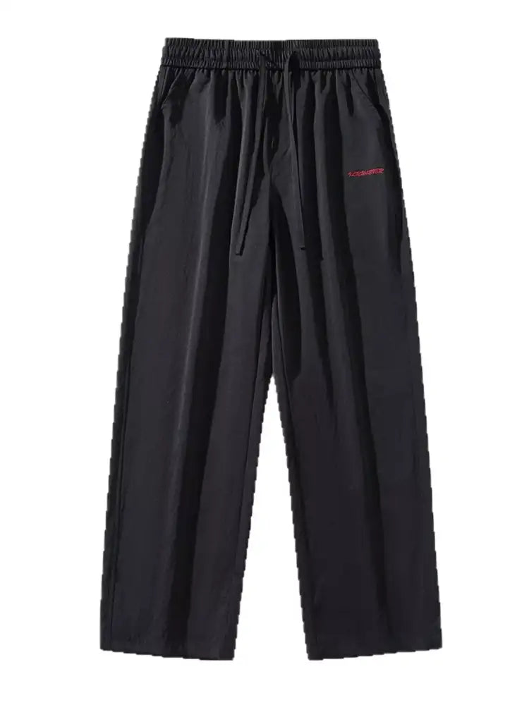 Men’s Full Size Drawstring Wide Leg Pants Plus