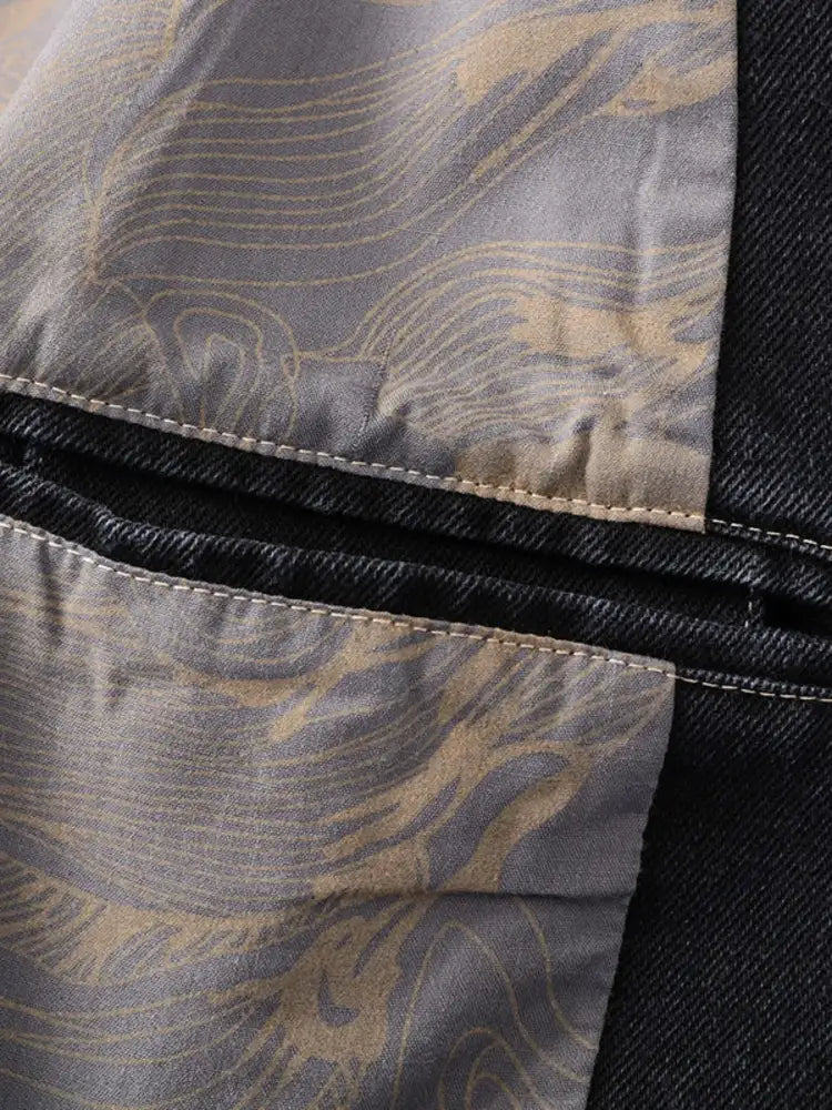 Men’s Full Size Lapel Collar Long Sleeve Blazer Plus