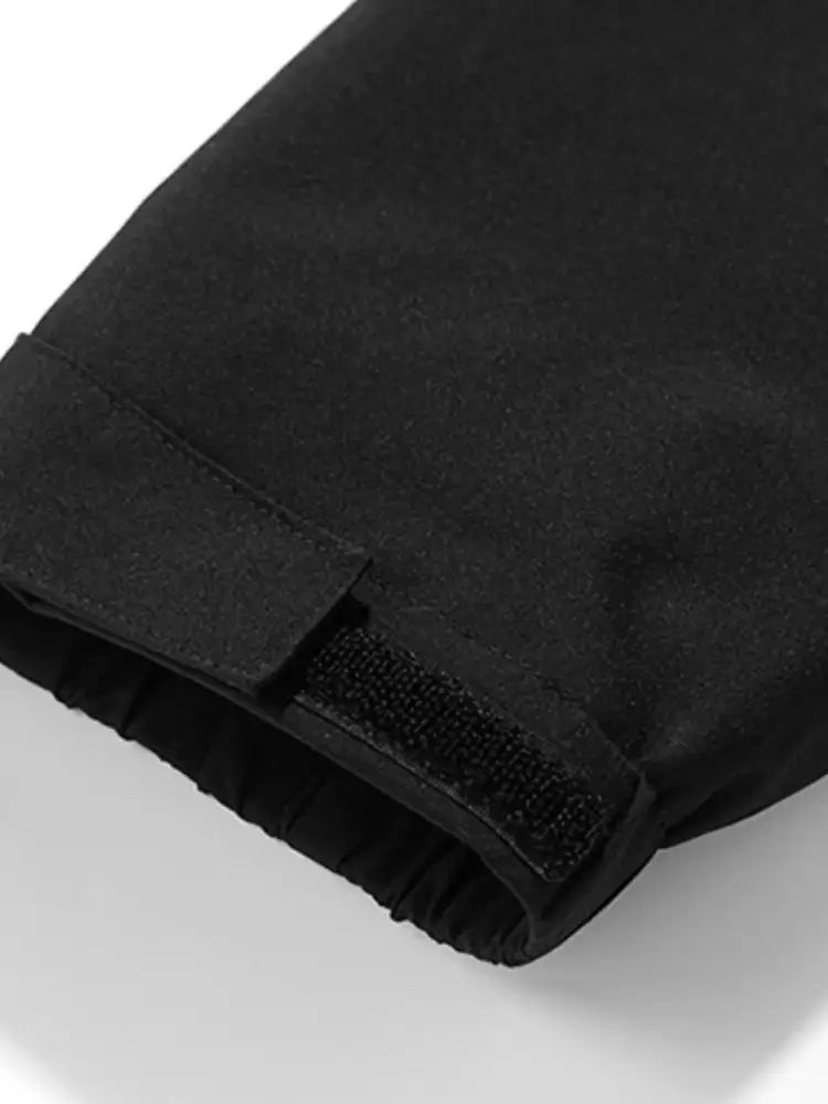 Men’s Full Size Long Sleeve Hooded Windbreaker Jacket Plus