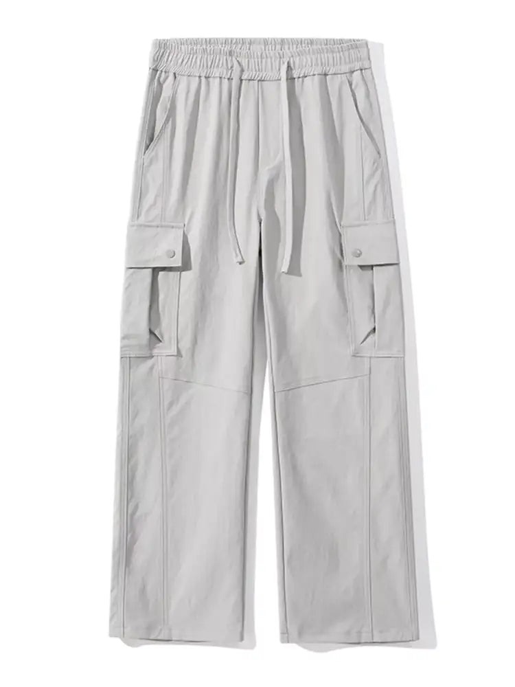 Men’s Full Size Loose Fit Cargo Pants Plus