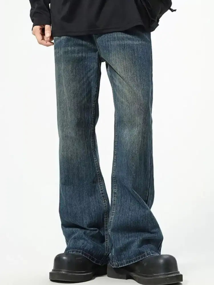 Men’s Full Size Loose Fit Jeans Plus