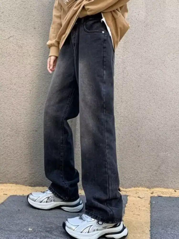 Men’s Full Size Loose Fit Jeans Plus