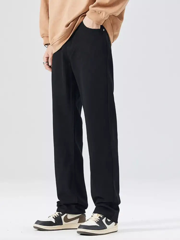 Men’s Full Size Loose Fit Jeans Plus