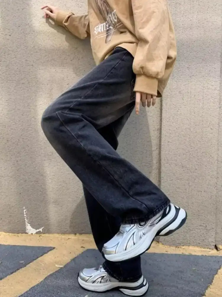 Men’s Full Size Loose Fit Jeans Plus