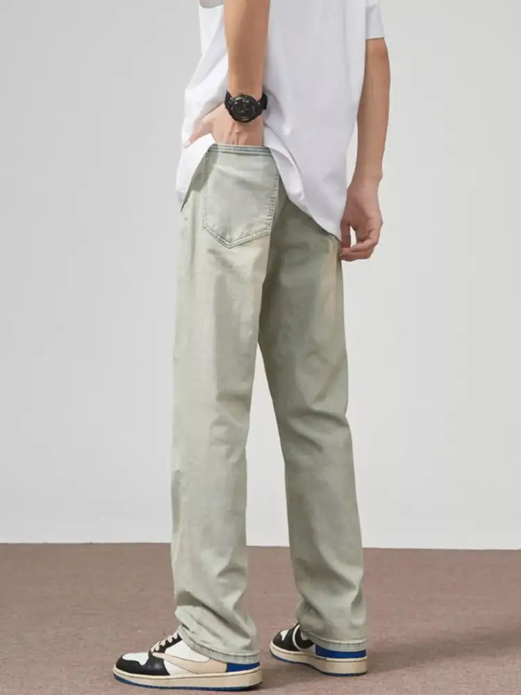 Men’s Full Size Loose Fit Jeans Plus