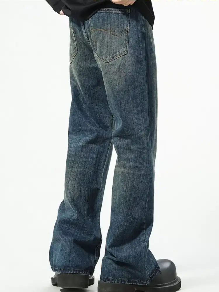 Men’s Full Size Loose Fit Jeans Plus