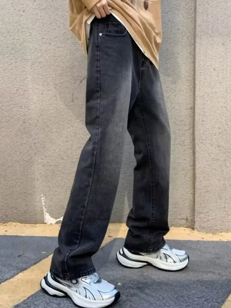 Men’s Full Size Loose Fit Jeans Plus