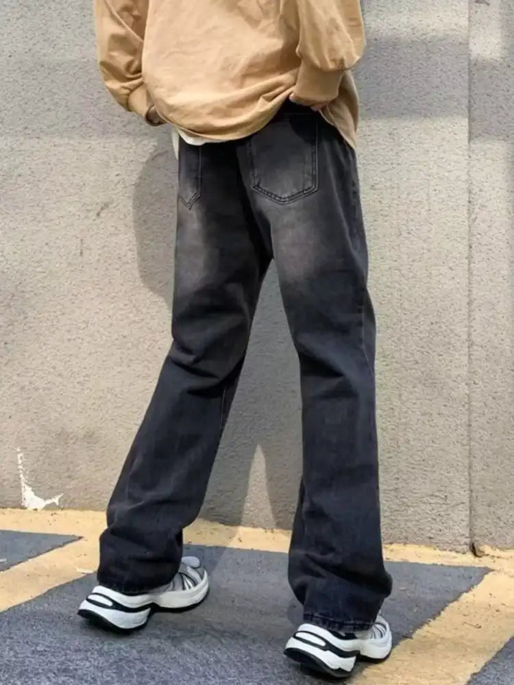 Men’s Full Size Loose Fit Jeans Plus