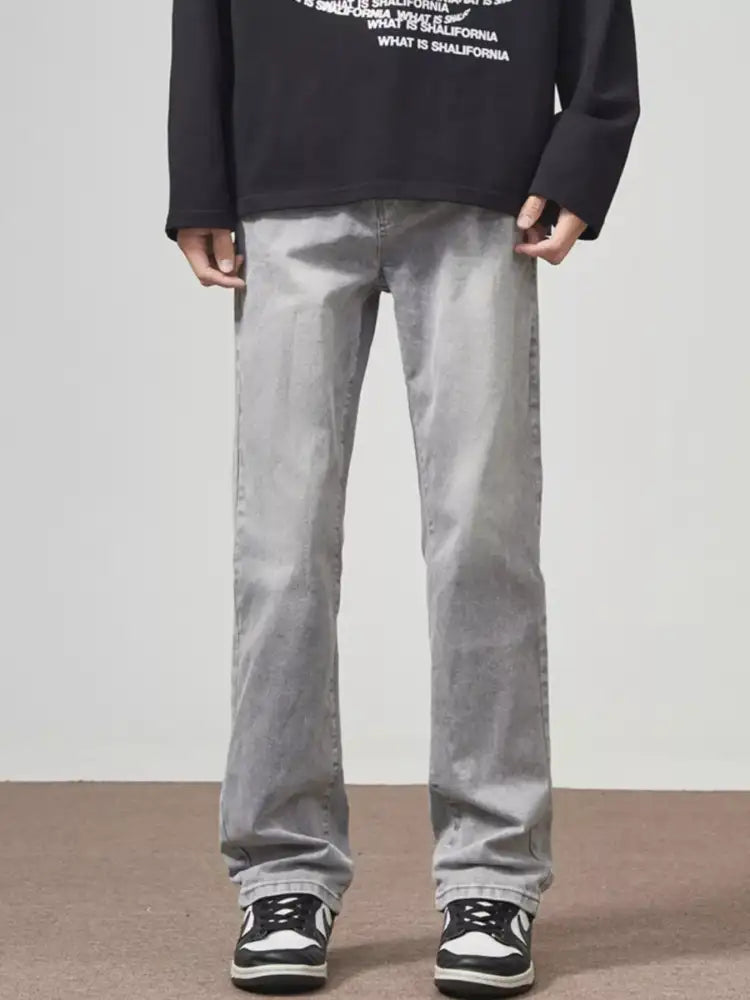 Men’s Full Size Loose Fit Jeans Plus