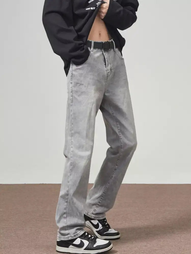 Men’s Full Size Loose Fit Jeans Plus