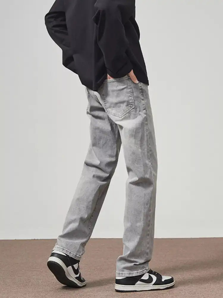 Men’s Full Size Loose Fit Jeans Plus