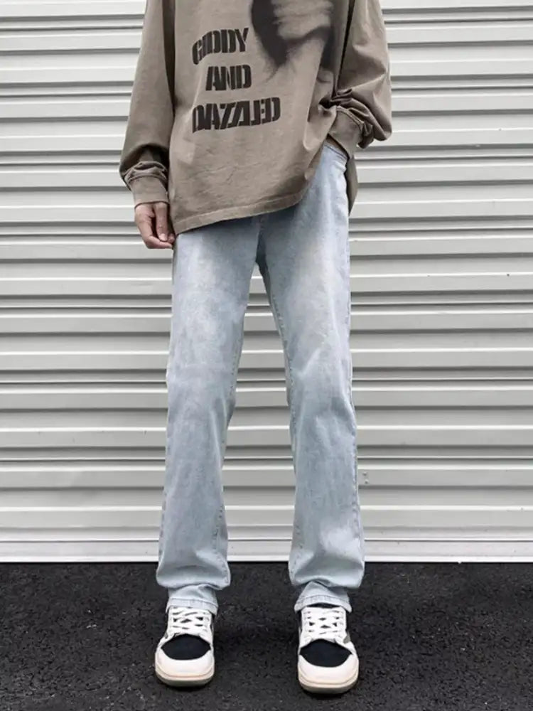 Men’s Full Size Loose Fit Jeans Plus