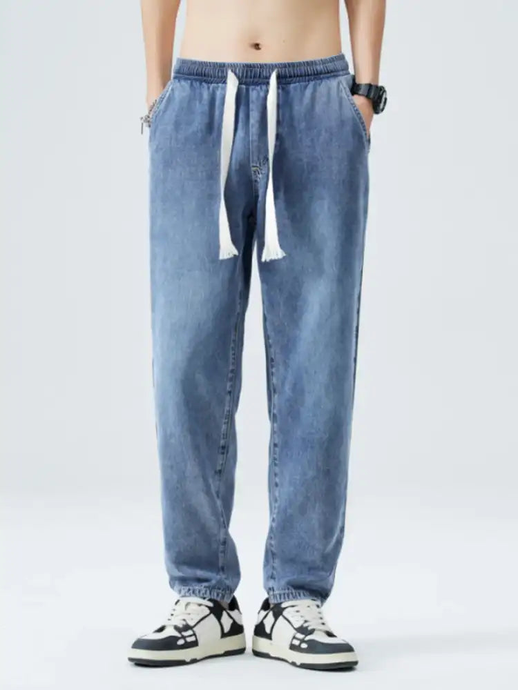 Men’s Full Size Loose Fit Jeans Plus