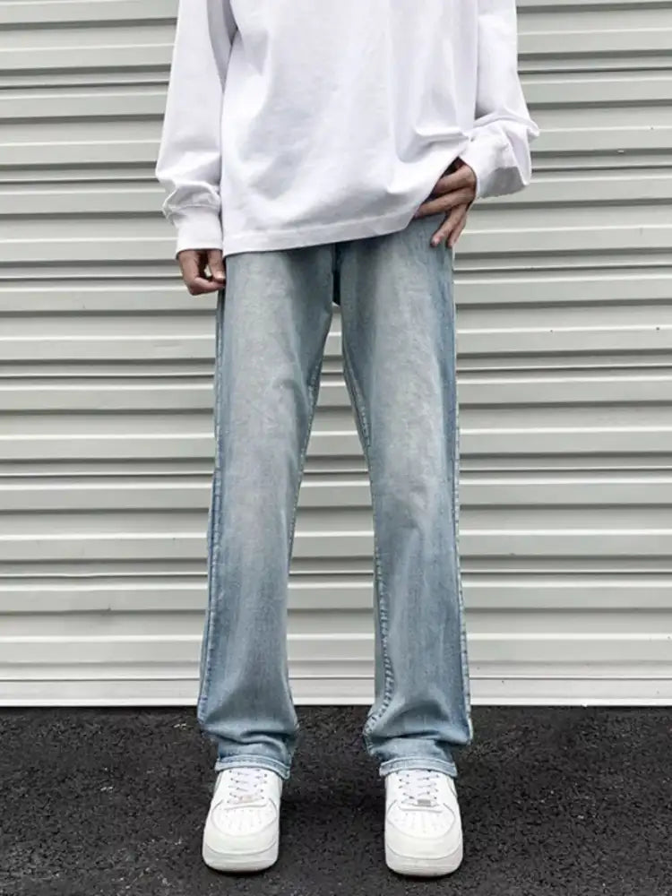 Men’s Full Size Loose Fit Jeans Plus