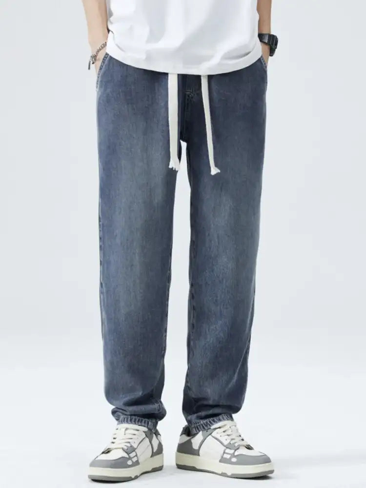 Men’s Full Size Loose Fit Jeans Plus