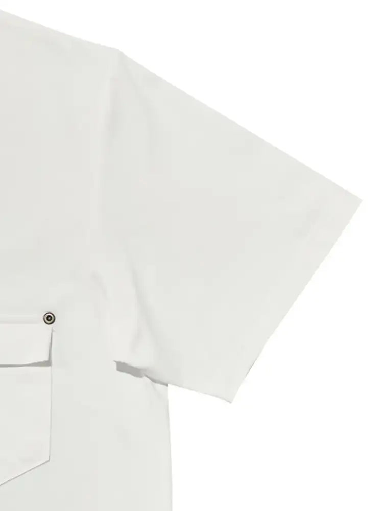 Men’s Full Size Pocketed V-Neck T-Shirt Plus