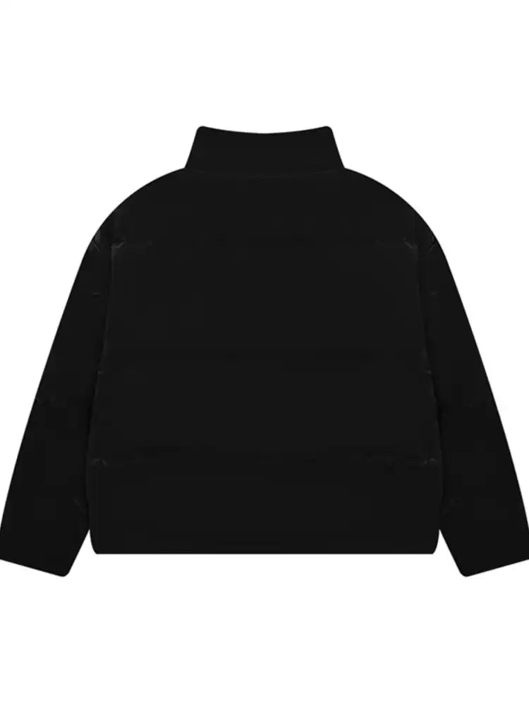 Men’s Full Size Quilted Long Sleeve Puffer Jacket Plus