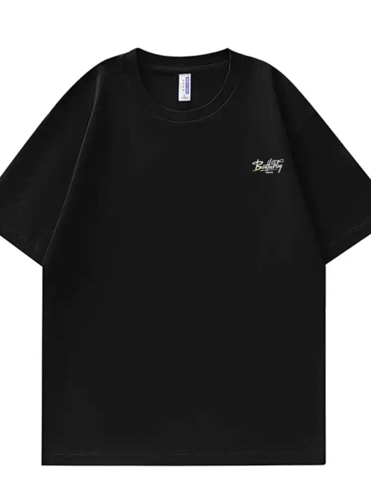 Men’s Full Size Round Neck Half Sleeve T-Shirt Plus Size