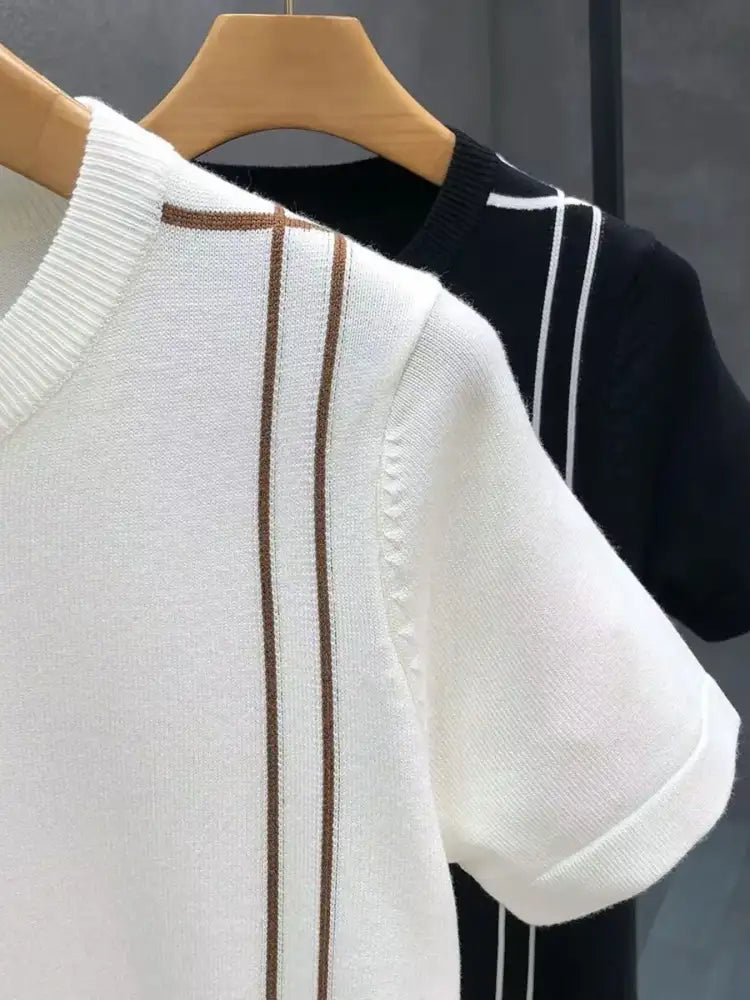 Men’s Full Size Round Neck Short Sleeve T-Shirt Plus