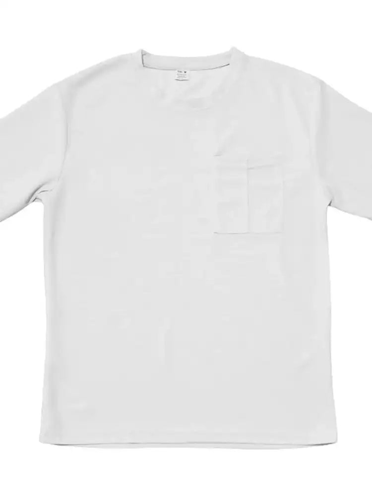 Men’s Full Size Round Neck Short Sleeve Top and Shorts Set Plus