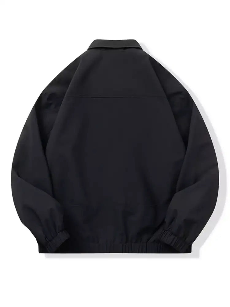 Men’s Full Size Snap Down Long Sleeve Jacket Plus