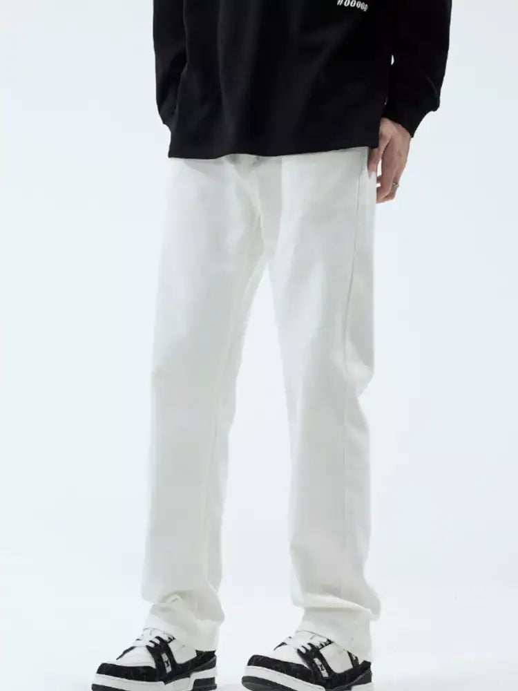 Men’s Full Size Straight Leg Jeans Plus