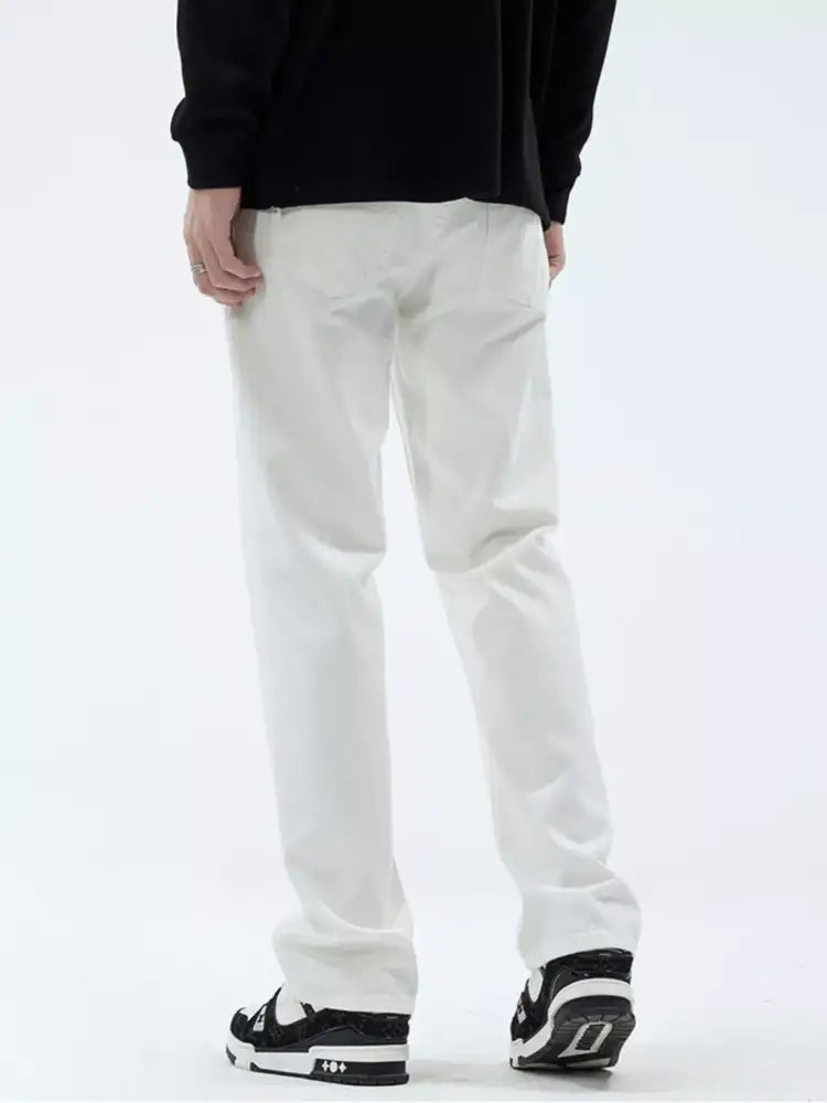 Men’s Full Size Straight Leg Jeans Plus