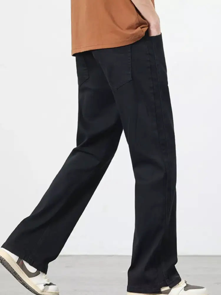 Men’s Full Size Straight Leg Jeans Plus