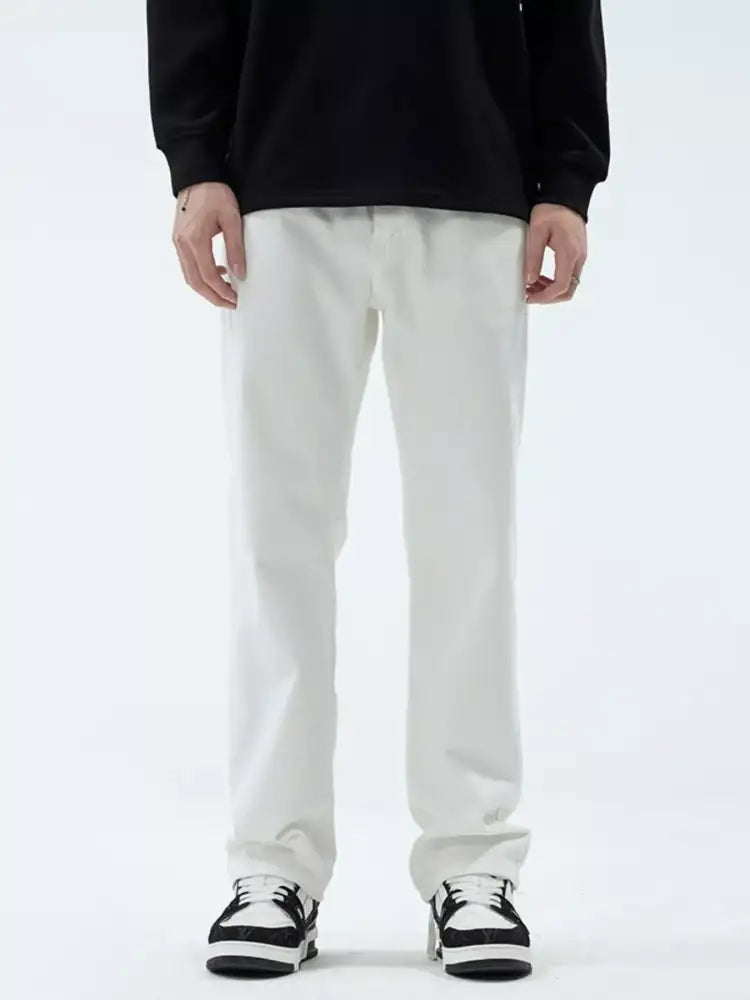 Men’s Full Size Straight Leg Jeans Plus