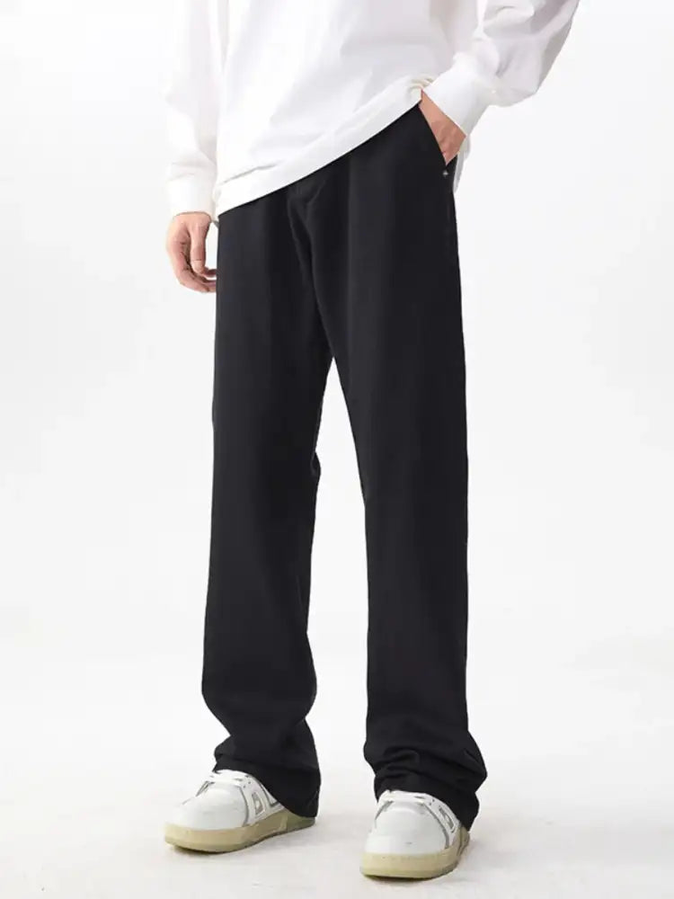 Men’s Full Size Wash Wide Leg Relaxed Fit Jeans Plus