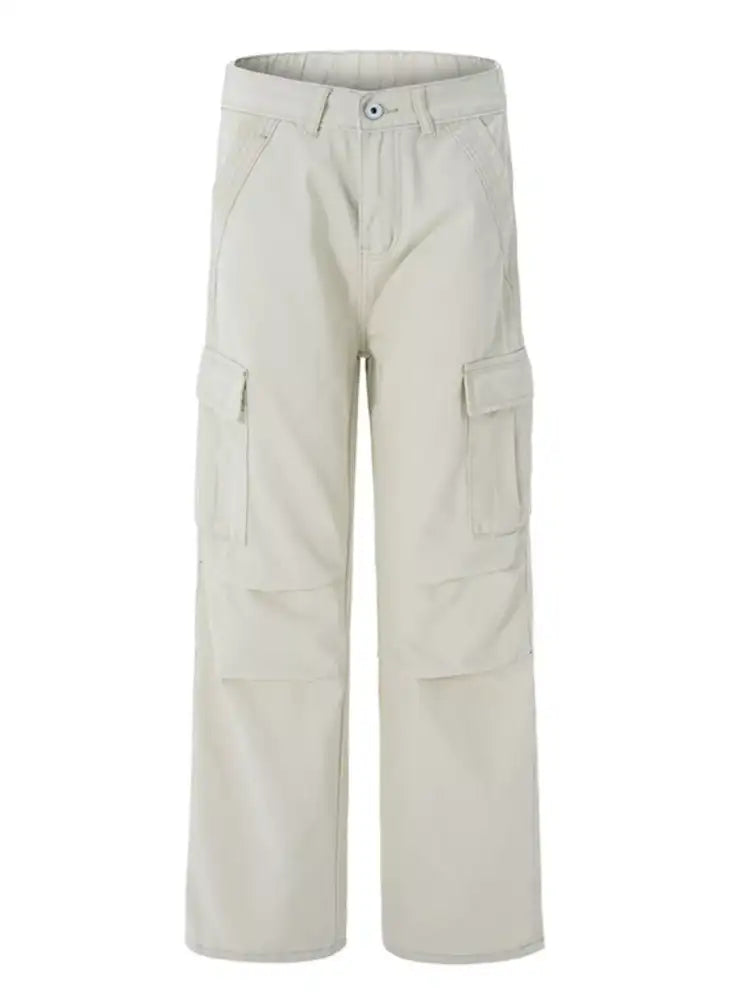 Men’s Full Size Wide Leg Cargo Pants Plus