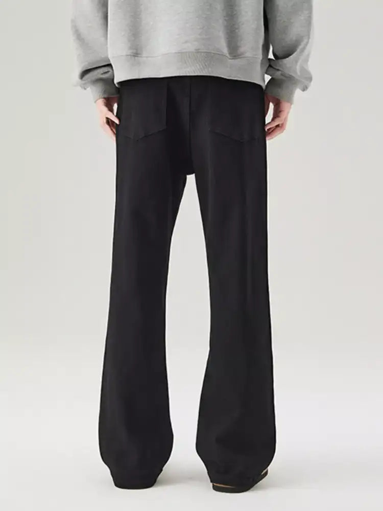 Men’s Full Size Wide Leg Casual Jeans Plus