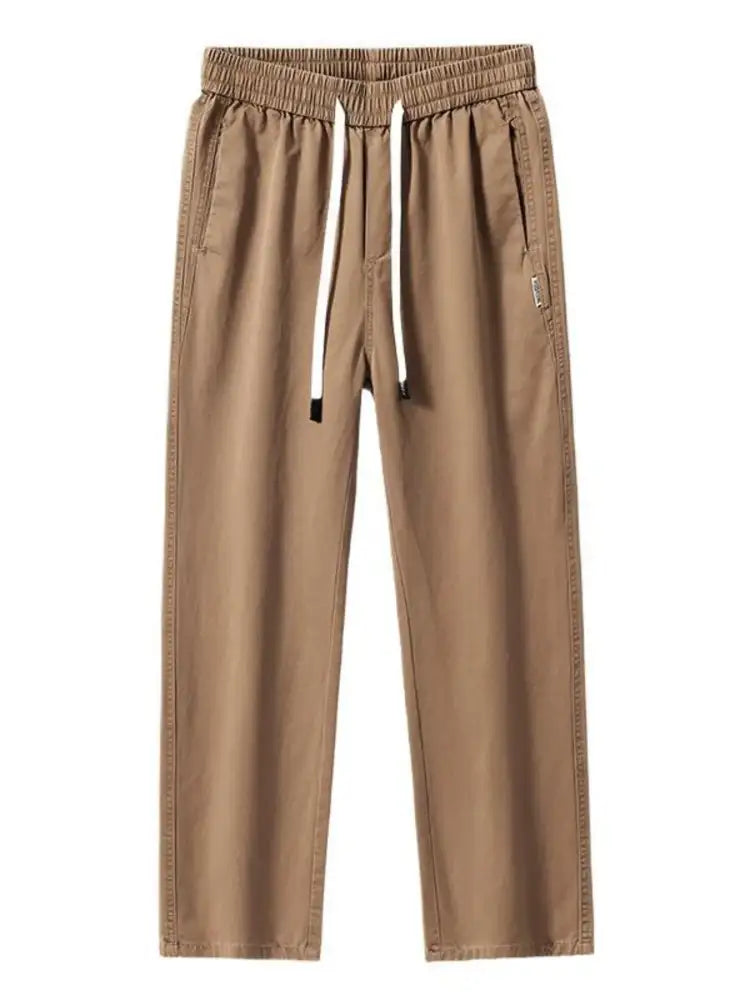 Men’s Full Size Wide Leg Casual Pants Plus