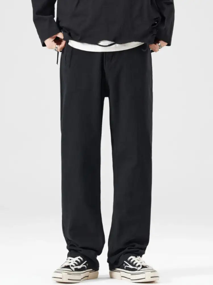 Men’s Full Size Wide Leg Jeans Plus