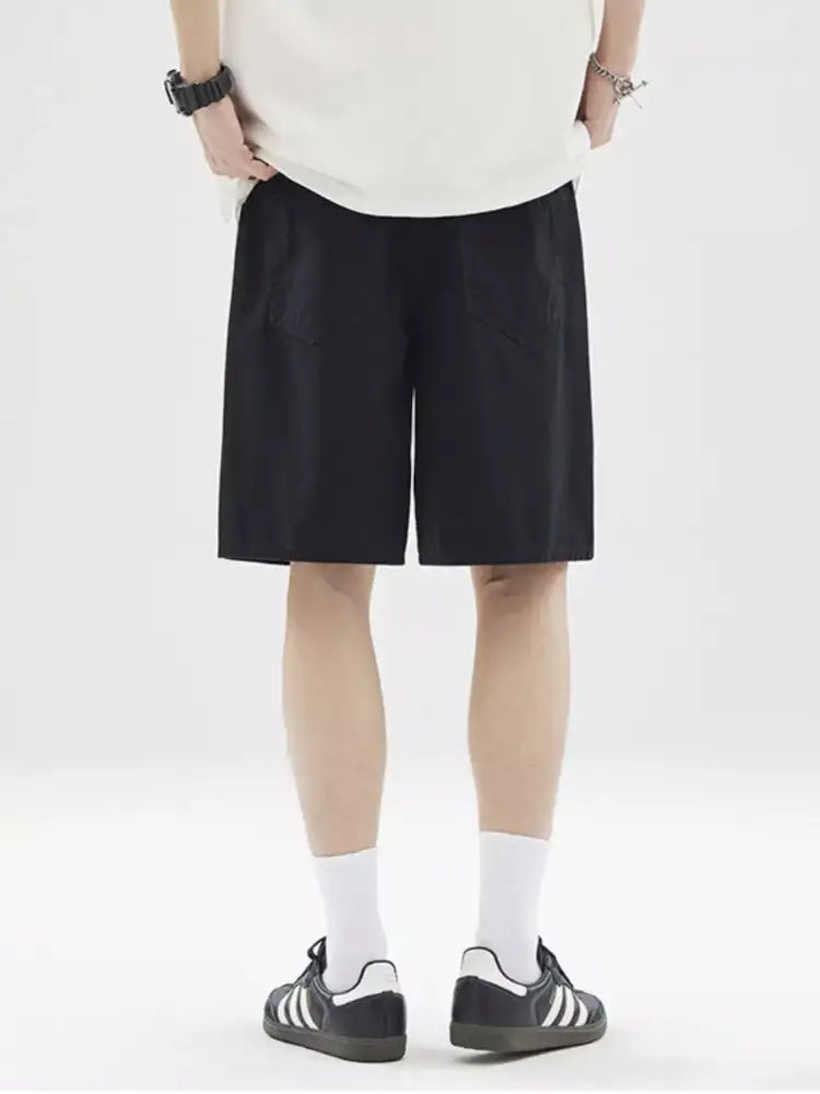 Men’s Full Size Wide-Leg Shorts Plus