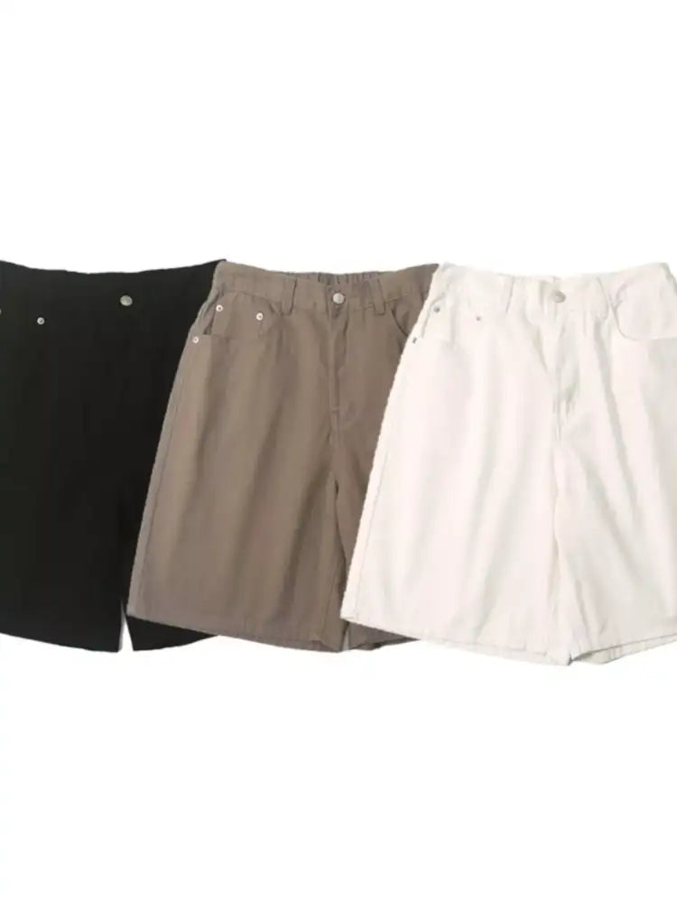 Men’s Full Size Wide-Leg Shorts Plus