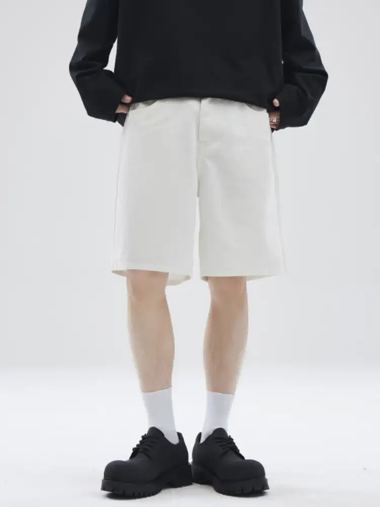 Men’s Full Size Wide-Leg Shorts Plus