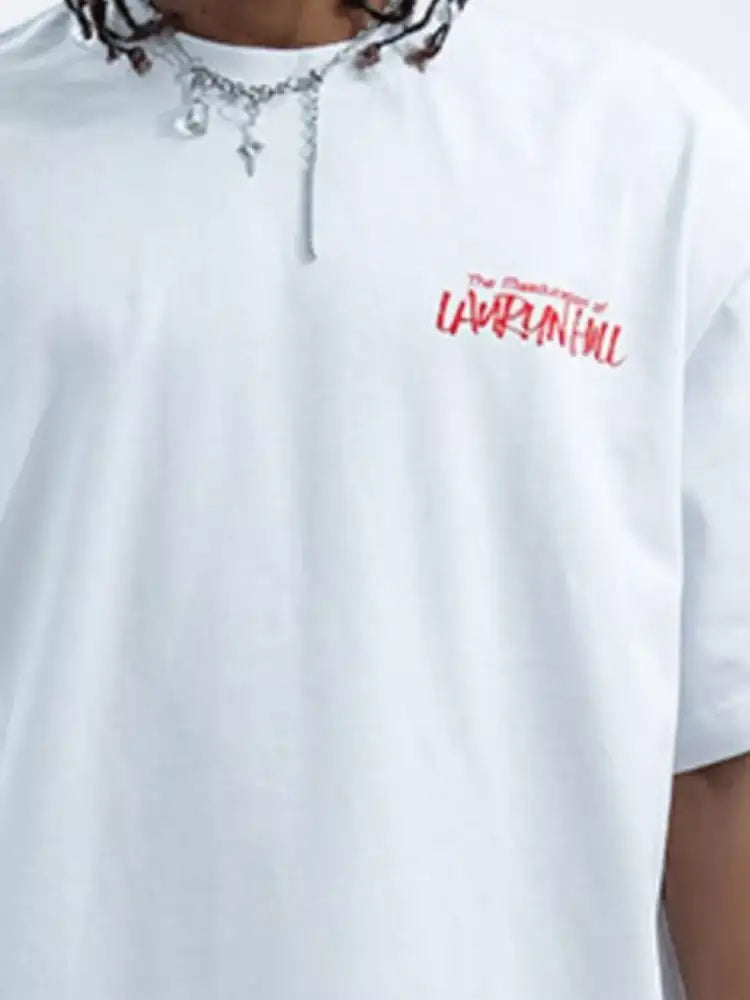 Men’s Graphic Round Neck Half Sleeve T-Shirt