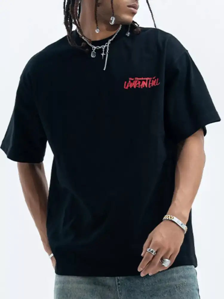 Men’s Graphic Round Neck Half Sleeve T-Shirt